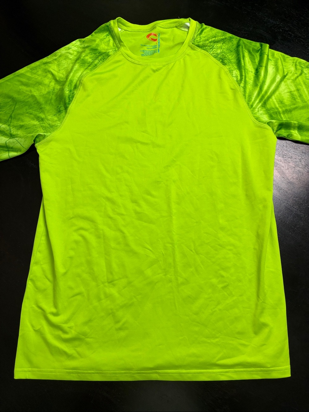 O’Rageous Rash Guard Lime Realtree